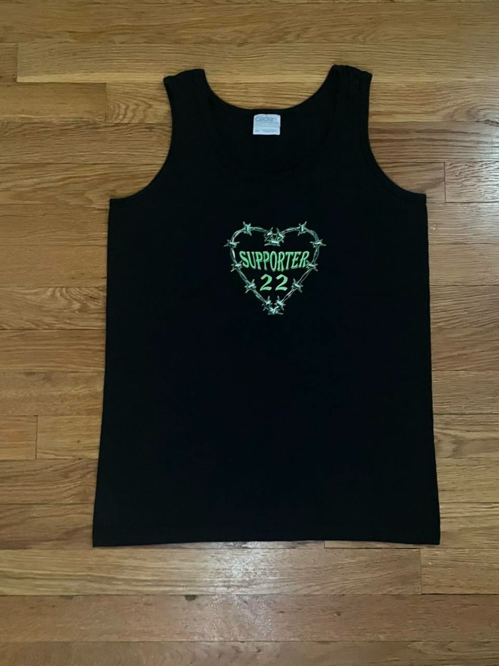 gildan graphic tank top